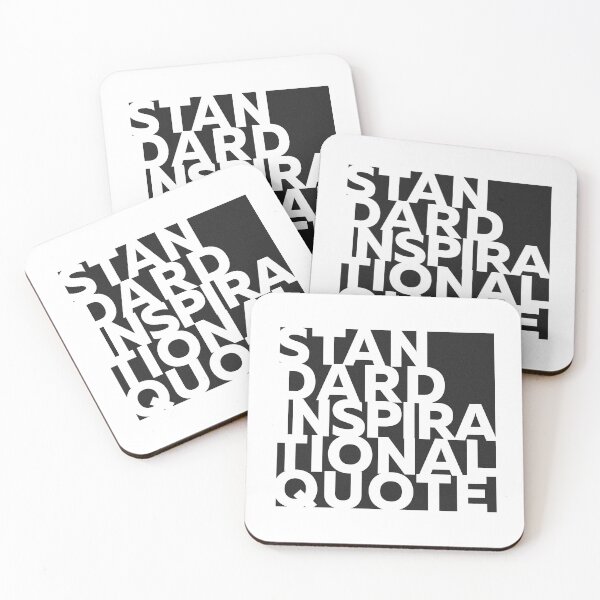 Item preview, Standard Inspirational Quote designed and sold by rhserra.