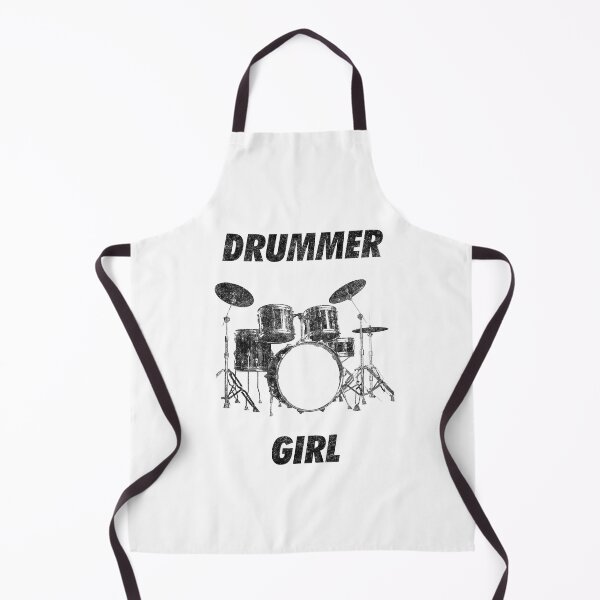 Item preview, Drummer Girl Funny Drumming designed and sold by artworkbyrihen.