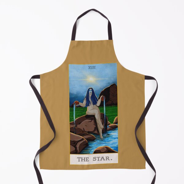 Item preview, AQUARIUS/ THE STAR TAROT CARD. designed and sold by idrawthings23.