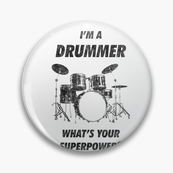 Item preview, I'm Drummer What's Your Superpower Funny Drumming designed and sold by artworkbyrihen.