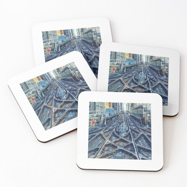 Item preview, Elevated "El" Tracks, Chicago Loop designed and sold by Anna Maria Upshaw.