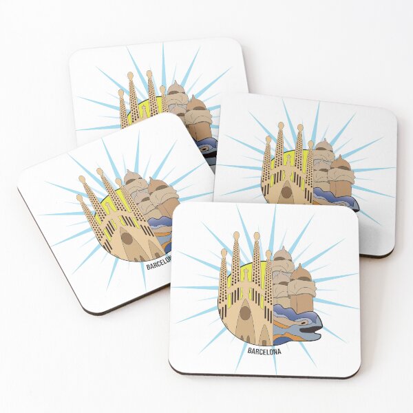 Item preview, Barcelona, Spain - Antoni Gaudi Inspired Art designed and sold by DesigningLife.
