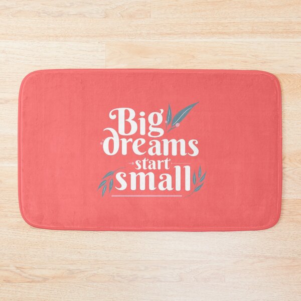 Item preview, Big dream start small quotes design designed and sold by Mohan Roy.