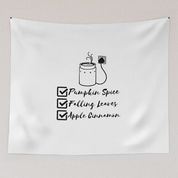 Item preview, Pumpkin spice, falling leaves, apple cinnamon designed and sold by RKSDesigns.
