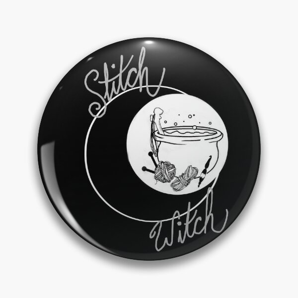 Item preview, Stitch Witch (inverted) designed and sold by inchwormcrafts.