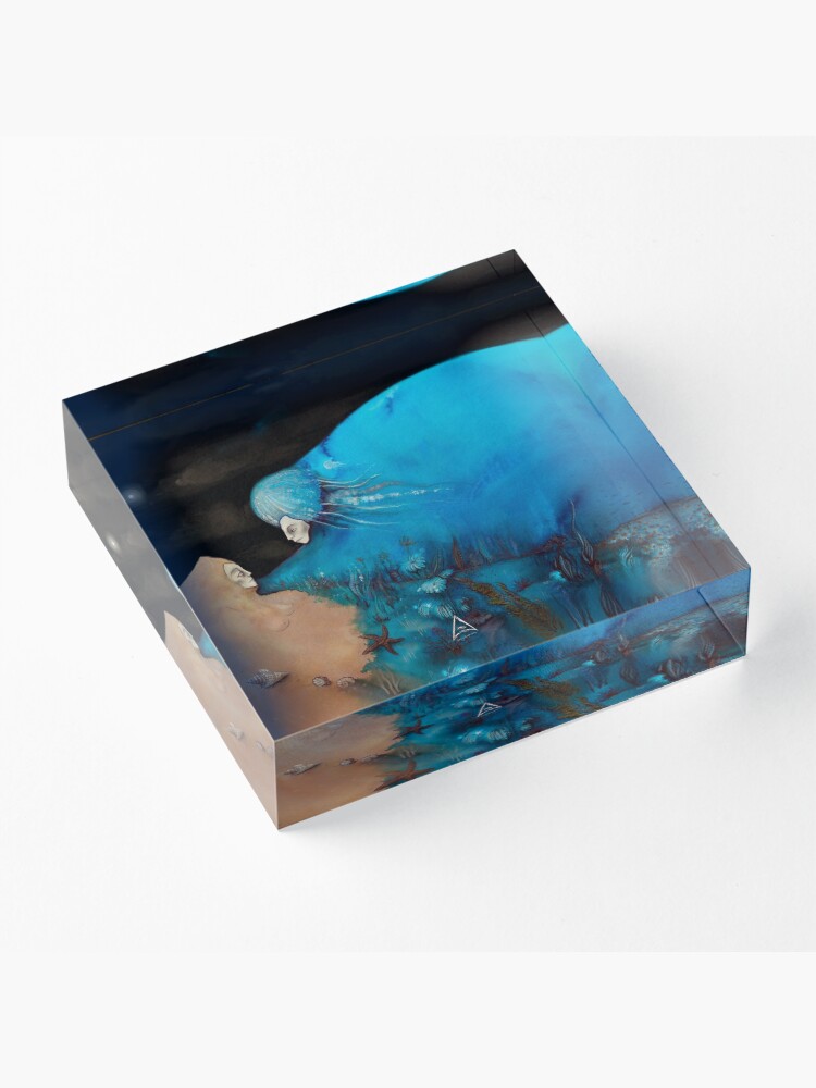 Alternate view of The Hug Acrylic Block