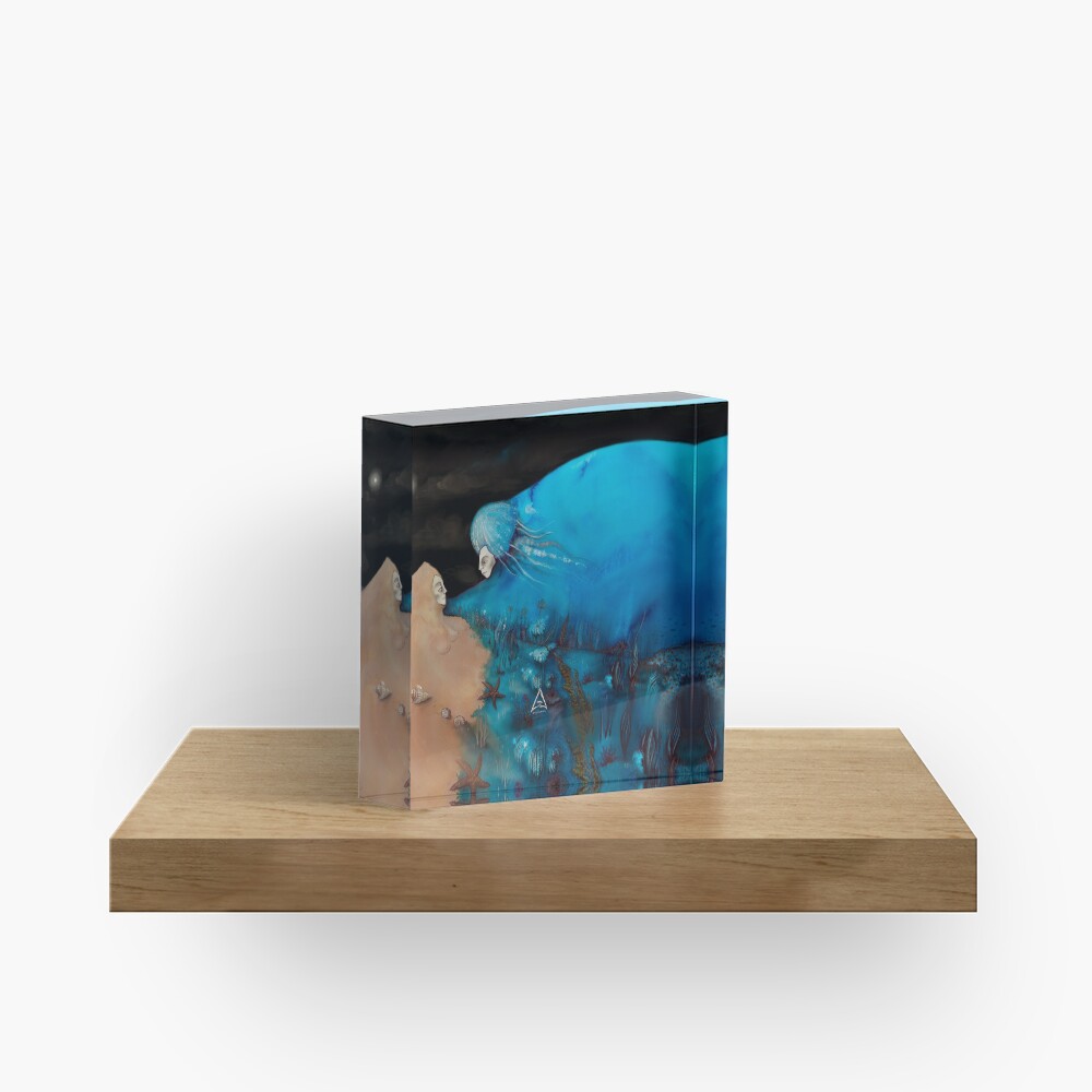 The Hug Acrylic Block