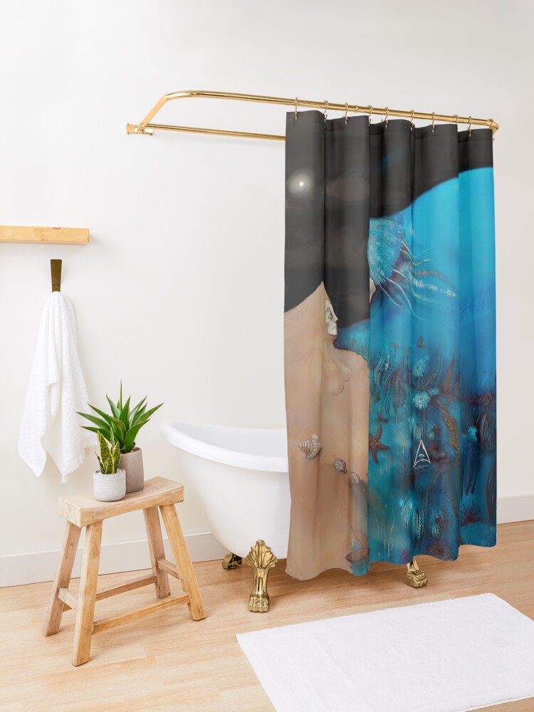 Alternate view of The Hug Shower Curtain