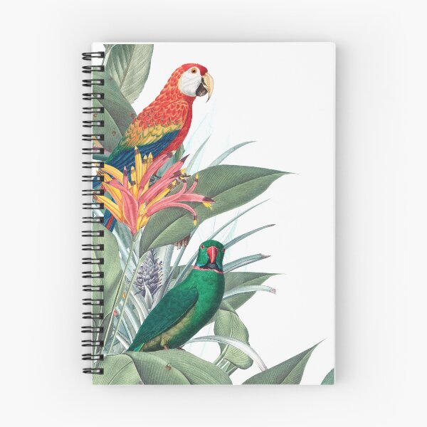 Item preview, Ara parrot and Rose ringed parakeet designed and sold by MaianLorena.