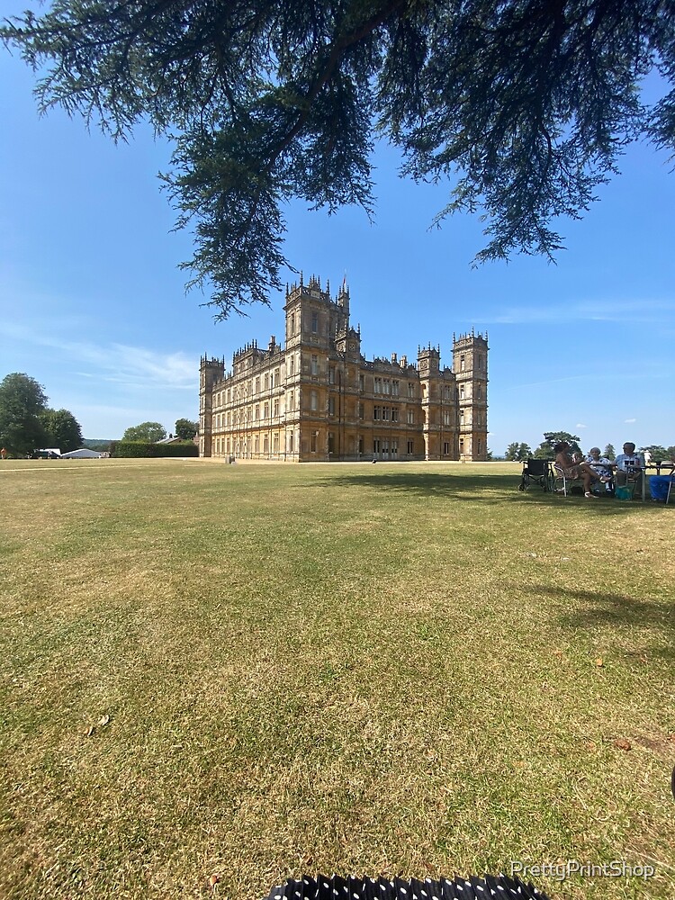 "Highclere castle downton abbey castle series piece" Poster for Sale by