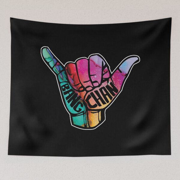 Item preview, STRAY KIDS Bang Chan SHAKA Surfer Aussie Hand Gesture designed and sold by SugarSaint.