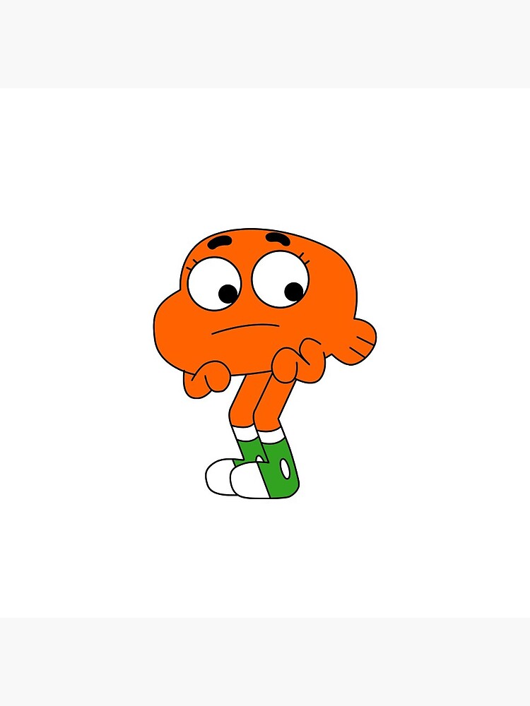 The amazing world of Gumball, Gumball and Darwin, What the what  Sticker  for Sale by karamram