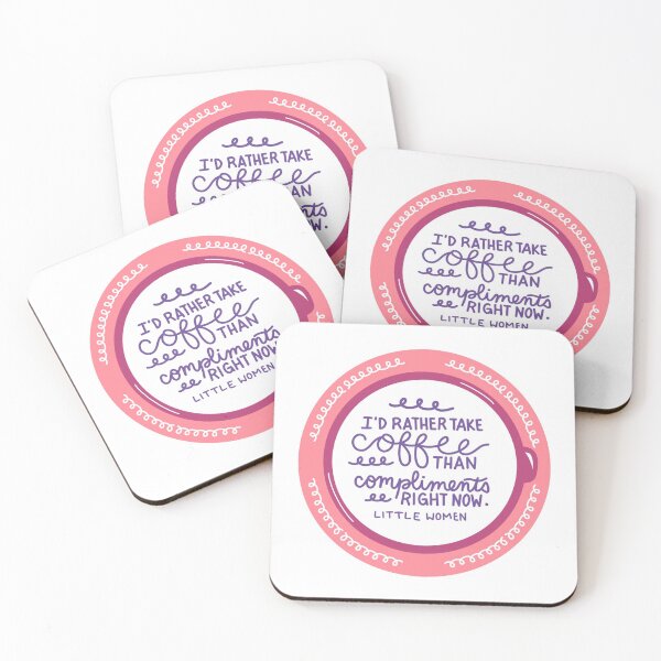 Item preview, Coffee over compliments designed and sold by MotleySue.