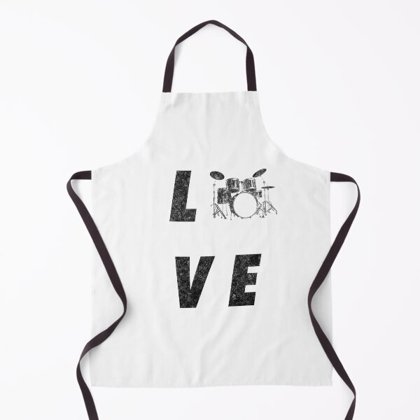 Item preview, Love Drummer Funny Drum Set designed and sold by artworkbyrihen.