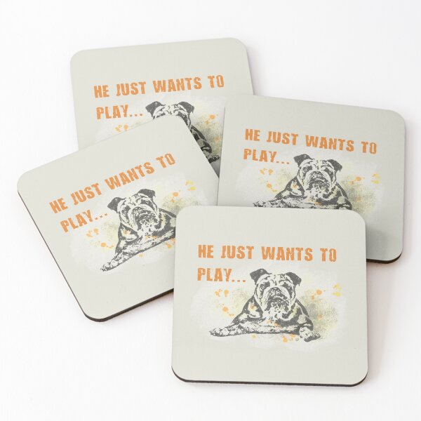 Item preview, HE JUST WANTS TO PLAY designed and sold by bettinabk.