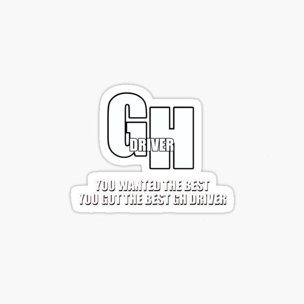 GrubHub Driver Sticker
