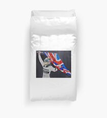 Lewis Hamilton Duvet Cover