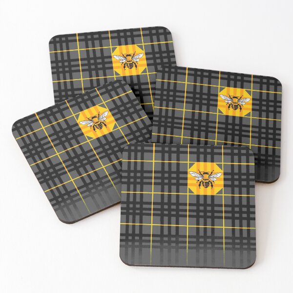 Item preview, Bee Tartan designed and sold by abigabhall.