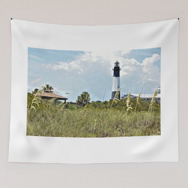 Item preview, Lighthouse And Coastal Dunes - Tybee Island designed and sold by jtrommer.