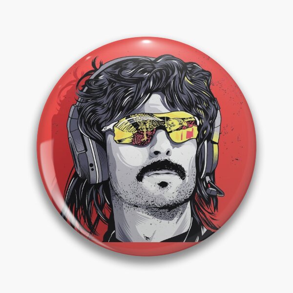 Item preview, Dr disrespect Portrait  designed and sold by xagta10.