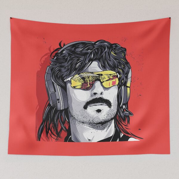 Item preview, Dr disrespect Portrait  designed and sold by xagta10.