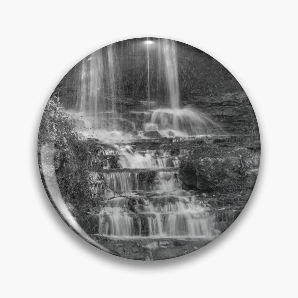 Item preview, Hope Wilderness Falls Grayscale designed and sold by mljdwhite.