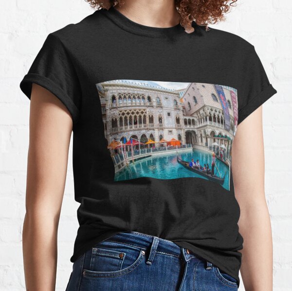 USA. Nevada. Las Vegas. Venetian Casino & Hotel. Gondolas. Classic T-Shirt