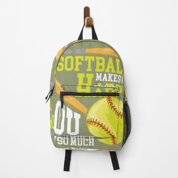 Item preview, Softball Makes Me Happy You Not So Much designed and sold by Sandra78.