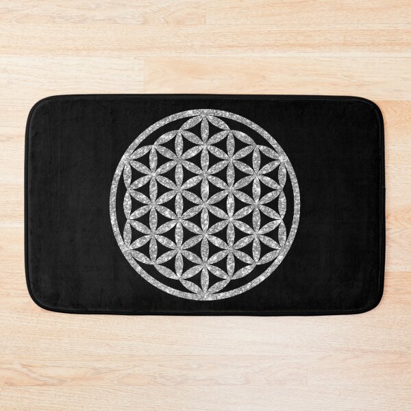 Item preview, silver flower of life designed and sold by piakestore.