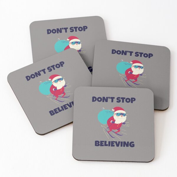 Item preview, Dont Stop Believing in Santa designed and sold by Ayurveda Fun Store.