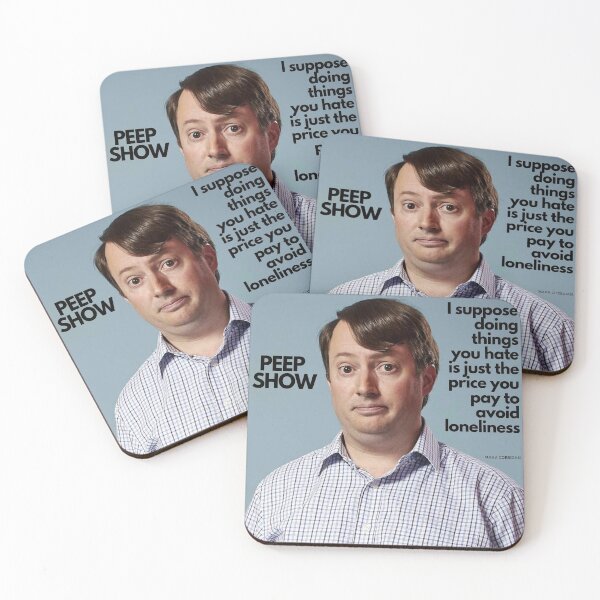 Artikelvorschau, Peep Show Mark Einsamkeit entworfen und verkauft von thebcarts.
