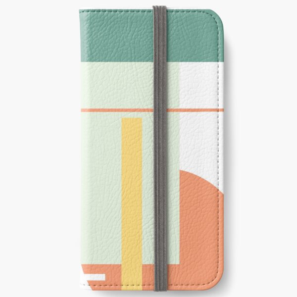 Colourful Abstract shapes iPhone Wallet