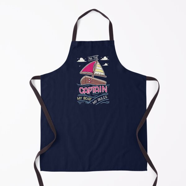 Item preview, I'm The Captain My Boat My Rules Gift designed and sold by Sandra78.