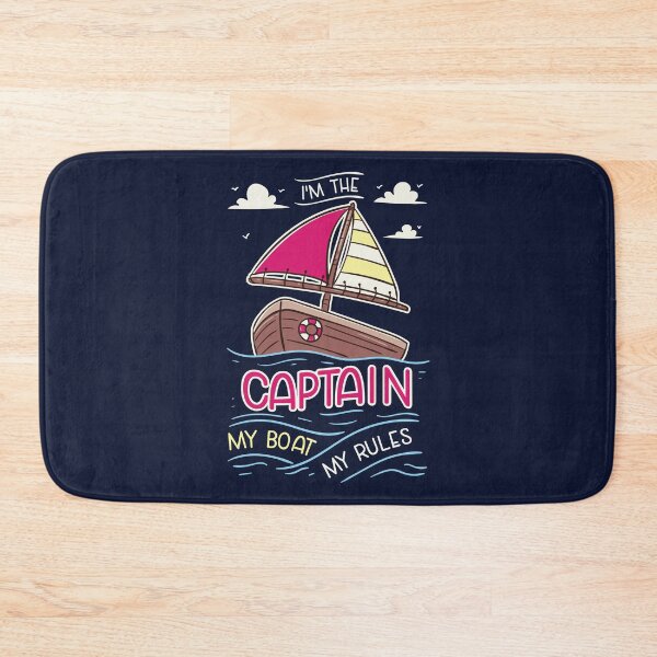 Item preview, I'm The Captain My Boat My Rules Gift designed and sold by Sandra78.