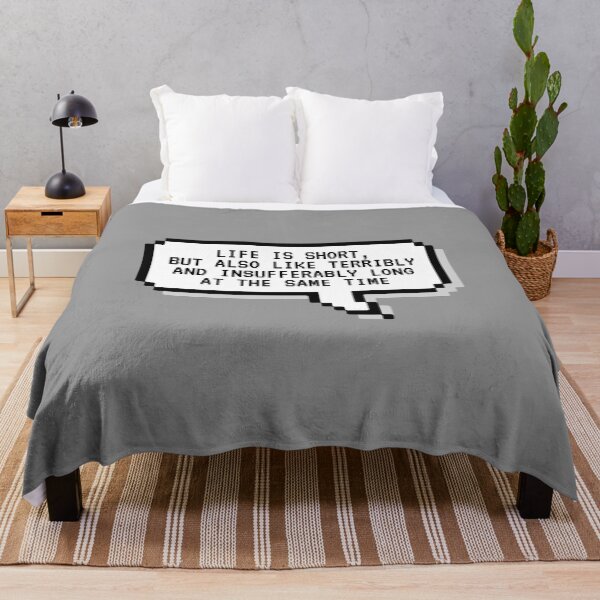 Item preview, Life Is Short but Also Like Terribly and Insufferably Long at the Same Time designed and sold by kindxinn.