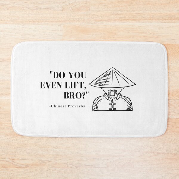 Item preview, Do You Even Lift Bro (White) designed and sold by Share Your Passion.