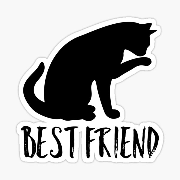 For Cat Friend Stickers Redbubble - il tiger cat ears tail roblox