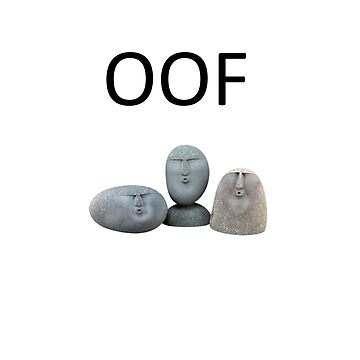 Oof Stones Definition | Greeting Card