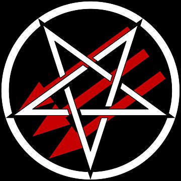 Artwork thumbnail, Satanic Antifascism - Basic Red & Black by QueerSatanic