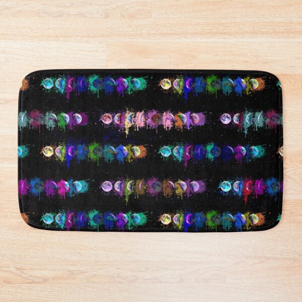 Item preview, Lunar Moon Phases Watercolor Drips designed and sold by MelindaLedsome.