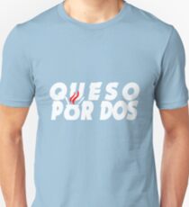 Queso Por Dos. Unisex T-Shirt