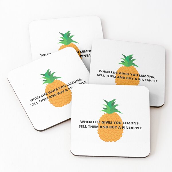 Item preview, When life gives you lemon - pineapple design designed and sold by creativelyfunny.