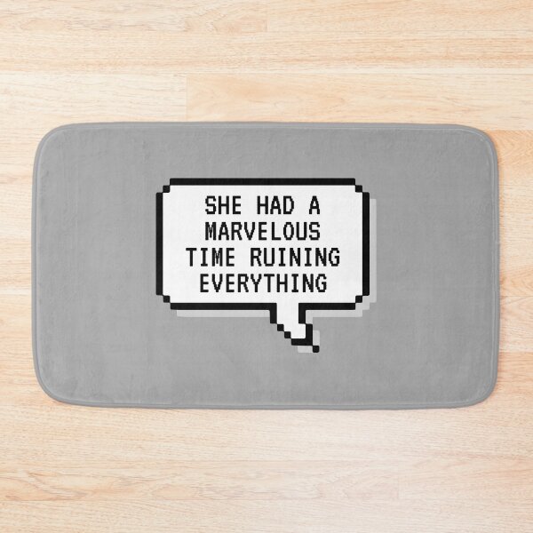 Item preview, She Had a Marvelous Time Ruining Everything designed and sold by kindxinn.