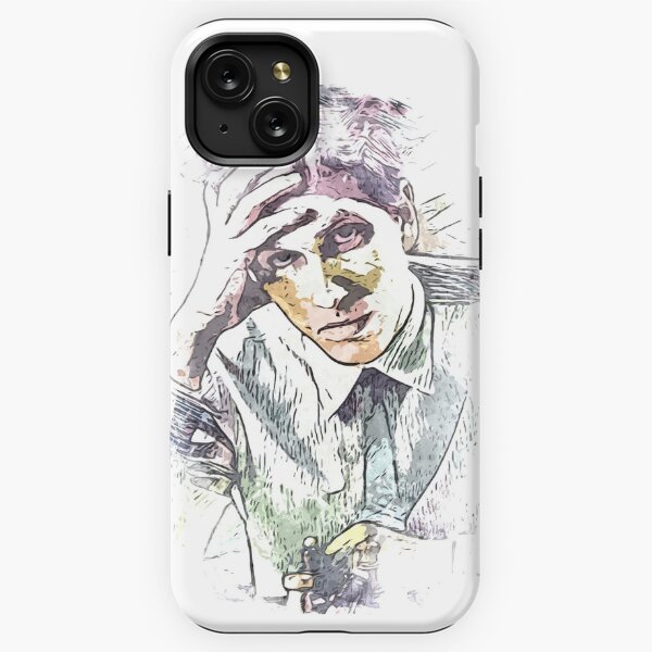 Bobby fischer smooking iPhone Case by LoveGalBlackTan