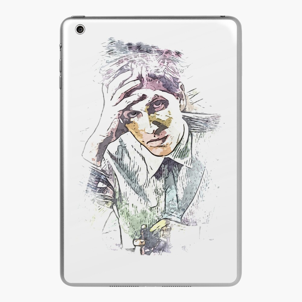 Garry Kasparov The Legend Aesthetic Watercolor Portrait of a chess master  iPad Case & Skin for Sale by Naumovski