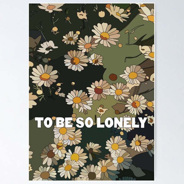 Item preview, to be so lonely sticker  designed and sold by madymae77.
