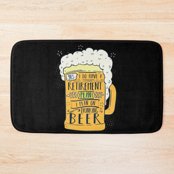 Item preview, Yes I Do Have A Retirement Plan Drinking Beer Gift designed and sold by Sandra78.