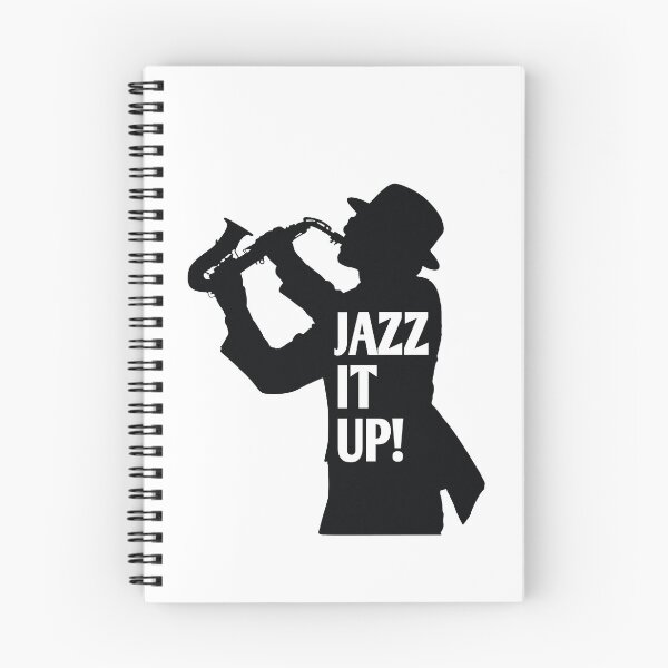 Item preview, Jazz It Up, Silhouette Of Man Playing Saxophone designed and sold by 4AllTimes.