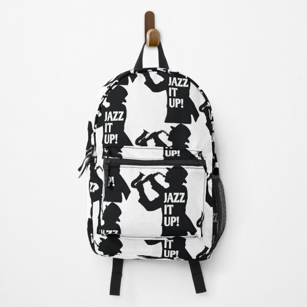 Item preview, Jazz It Up, Silhouette Of Man Playing Saxophone designed and sold by 4AllTimes.