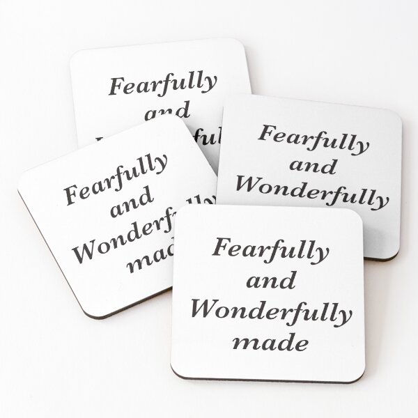 Item preview, Fearfully and Wonderfully Made | Faith | Jesus designed and sold by LoveAlwaysLexy.